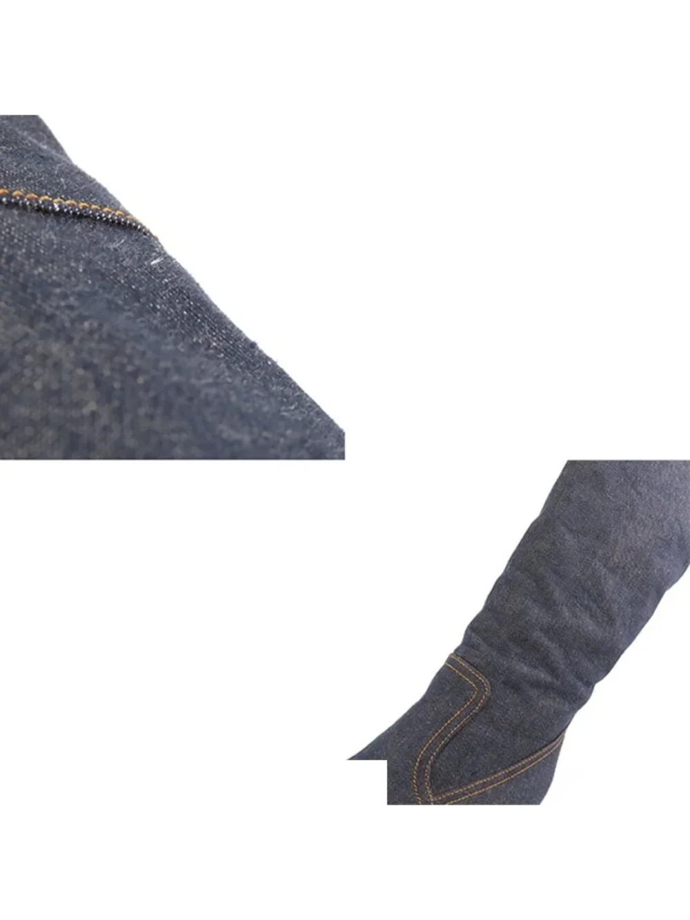 Hermes Denim Long Boots Blue Pull on